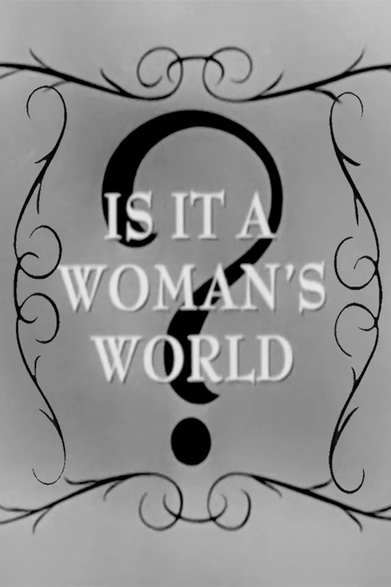 Is It a Woman's World? poster background