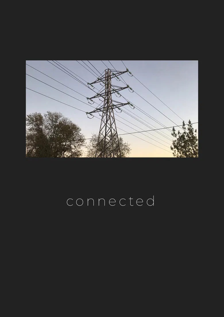 Connected poster background