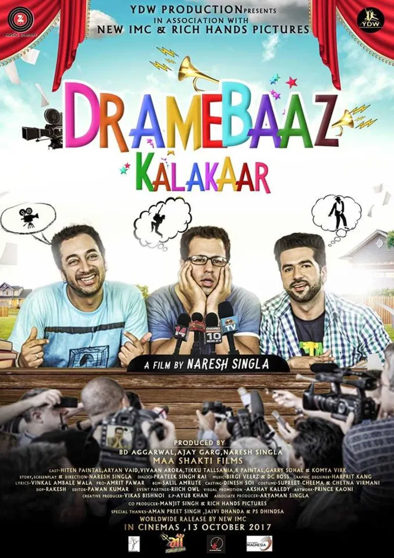 Dramebaaz Kalakaar poster background