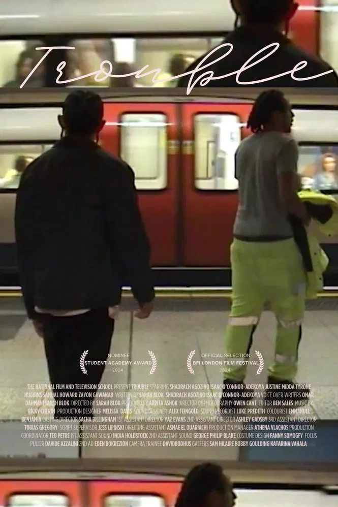 Trouble poster background