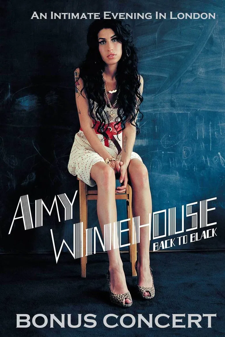 Amy Winehouse - An Intimate Evening in London poster background
