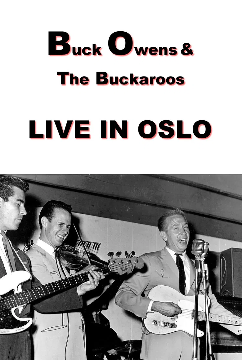 Buck Owens and The Buckaroos: Live in Oslo poster background