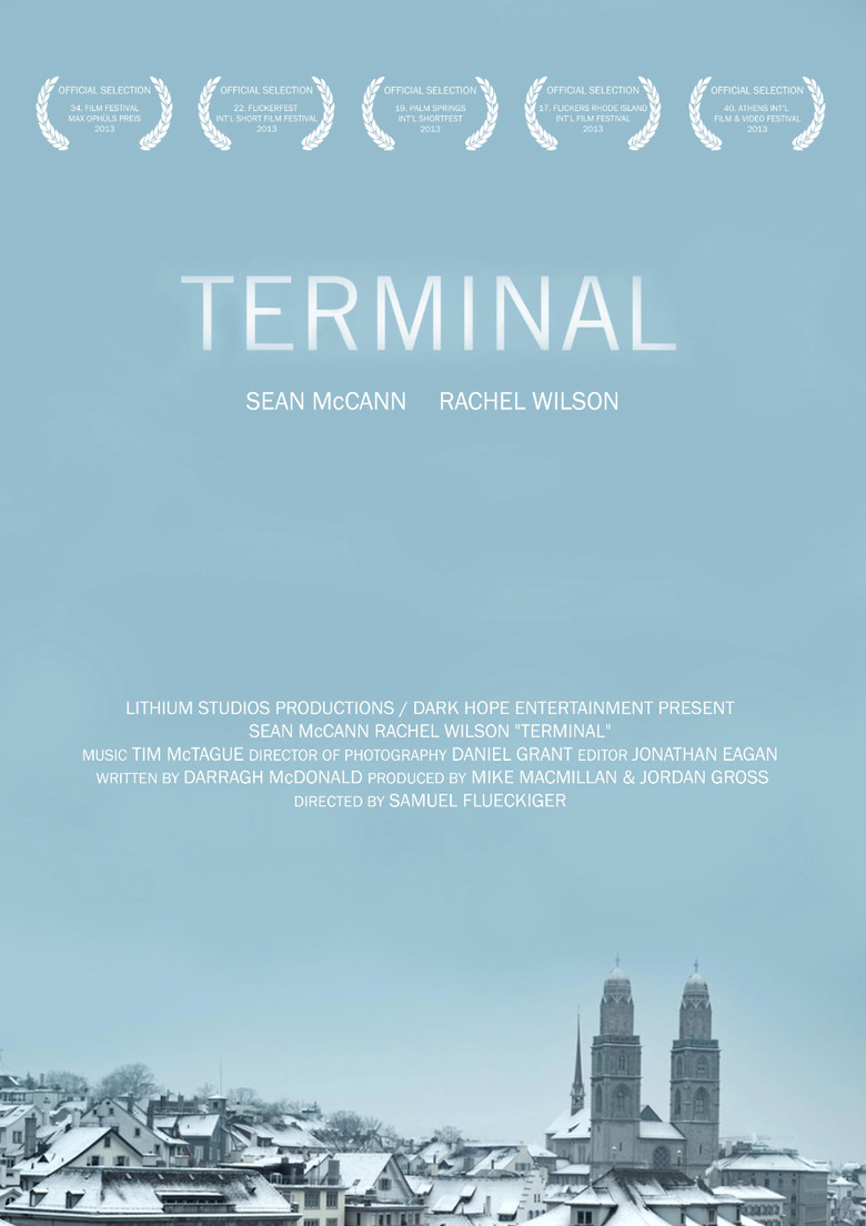 Terminal poster background