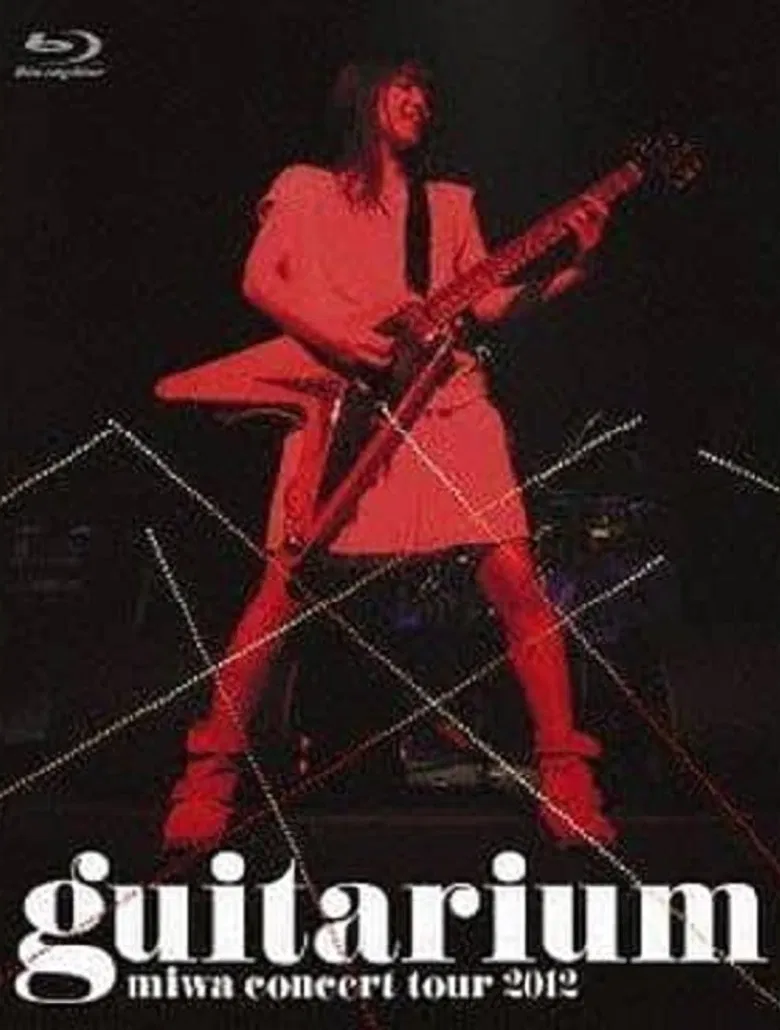 miwa concert tour 2012 "guitarium" poster background