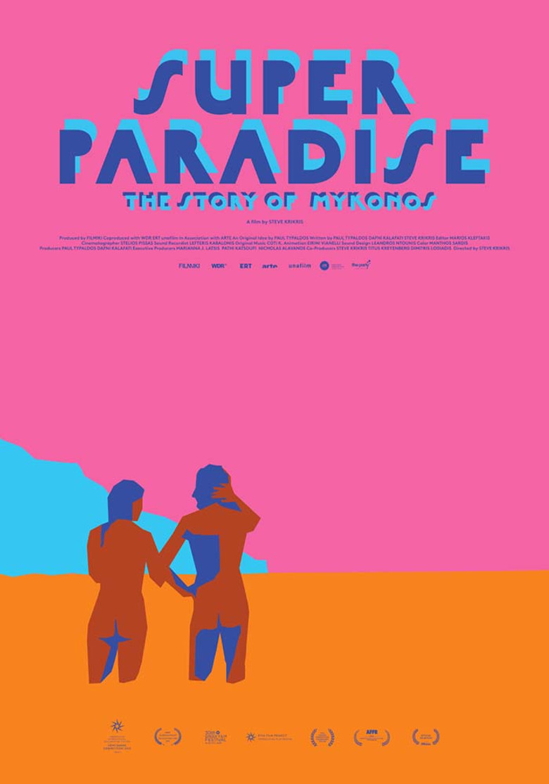Super Paradise poster background