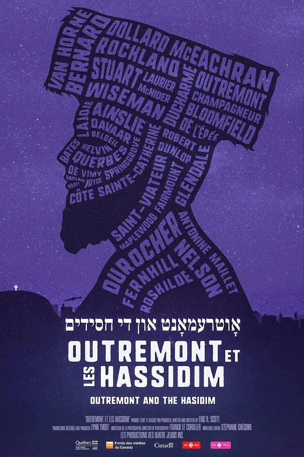 Outremont et les Hassidim poster background