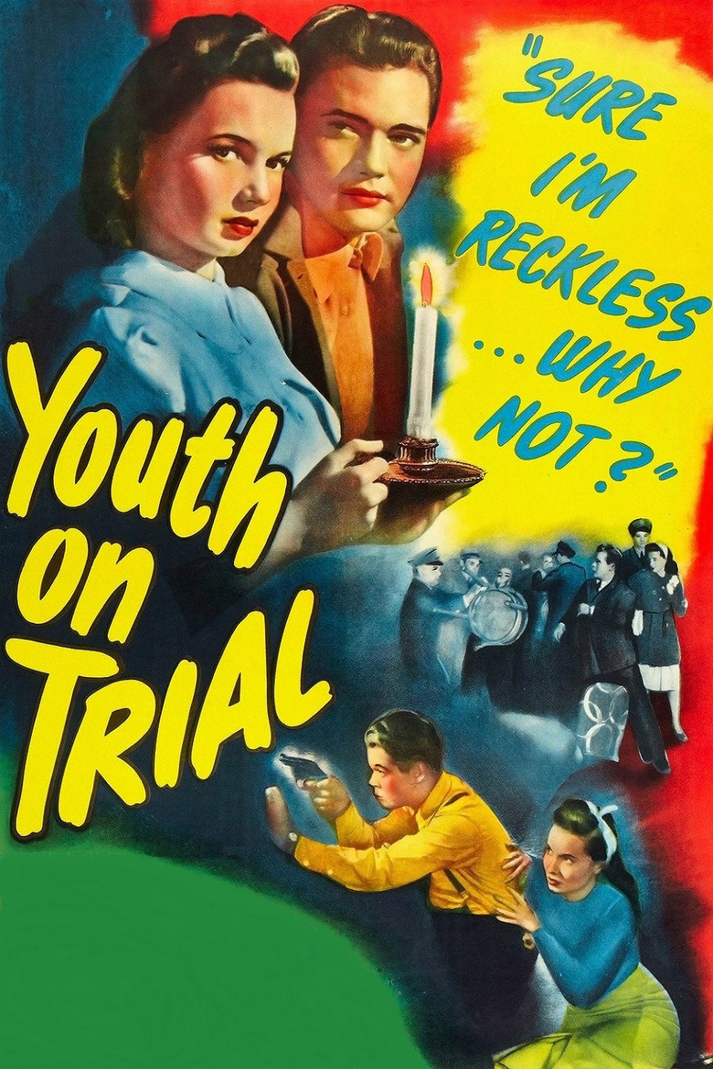 Youth on Trial poster background
