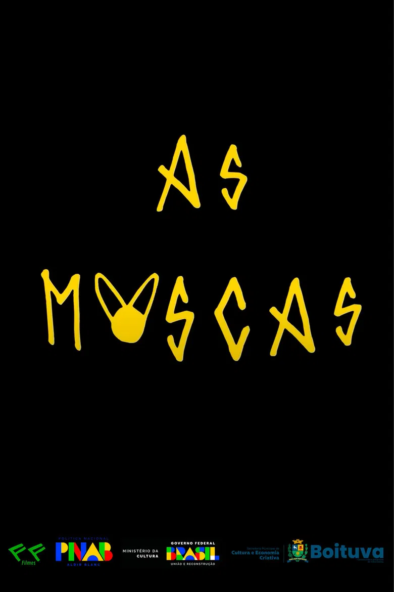 As Moscas poster background
