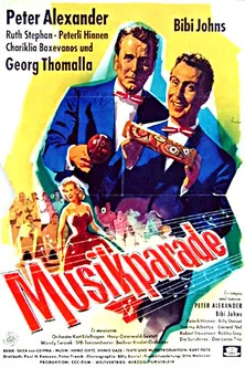 Musikparade poster background