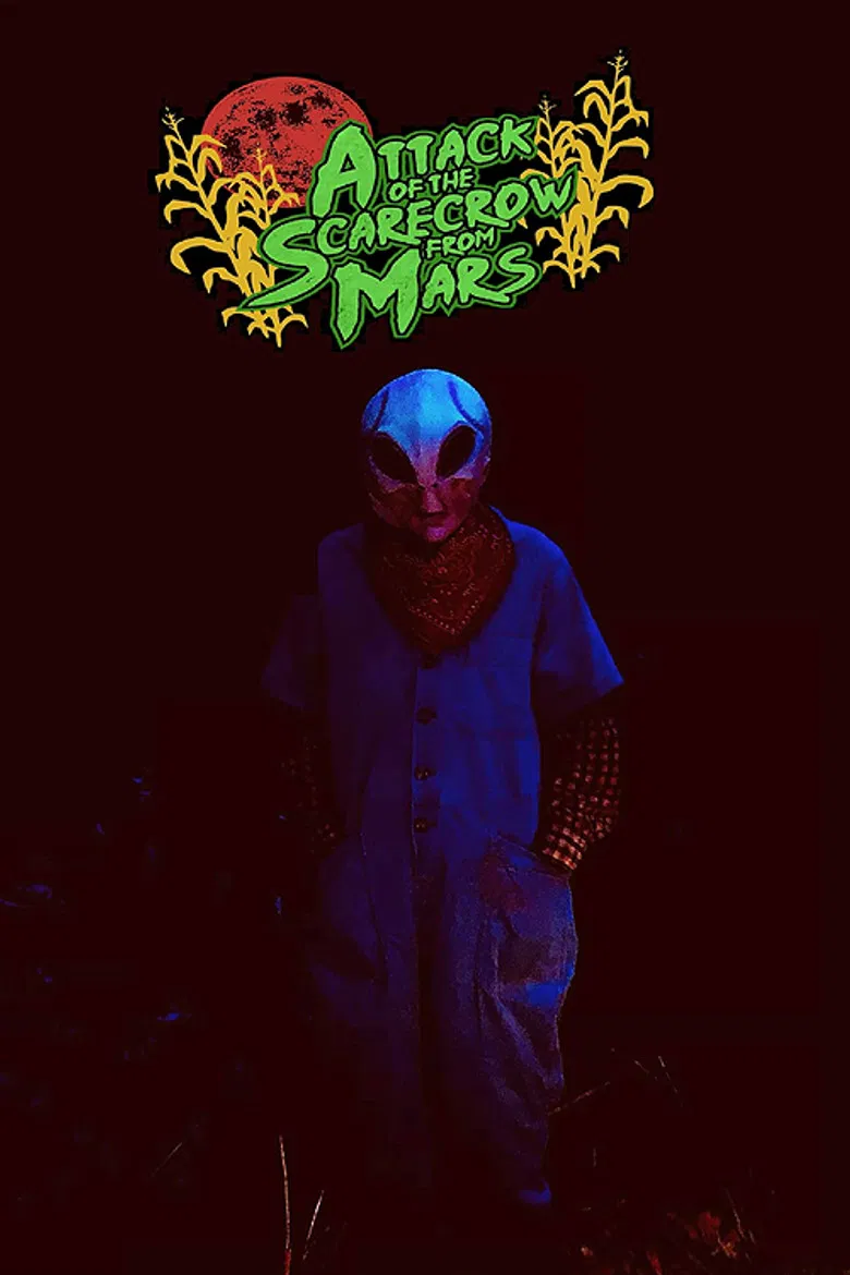 Attack of the Scarecrow from Mars poster background