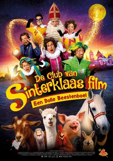 De Club Van Sinterklaas: Een Dolle Beestenboel poster background