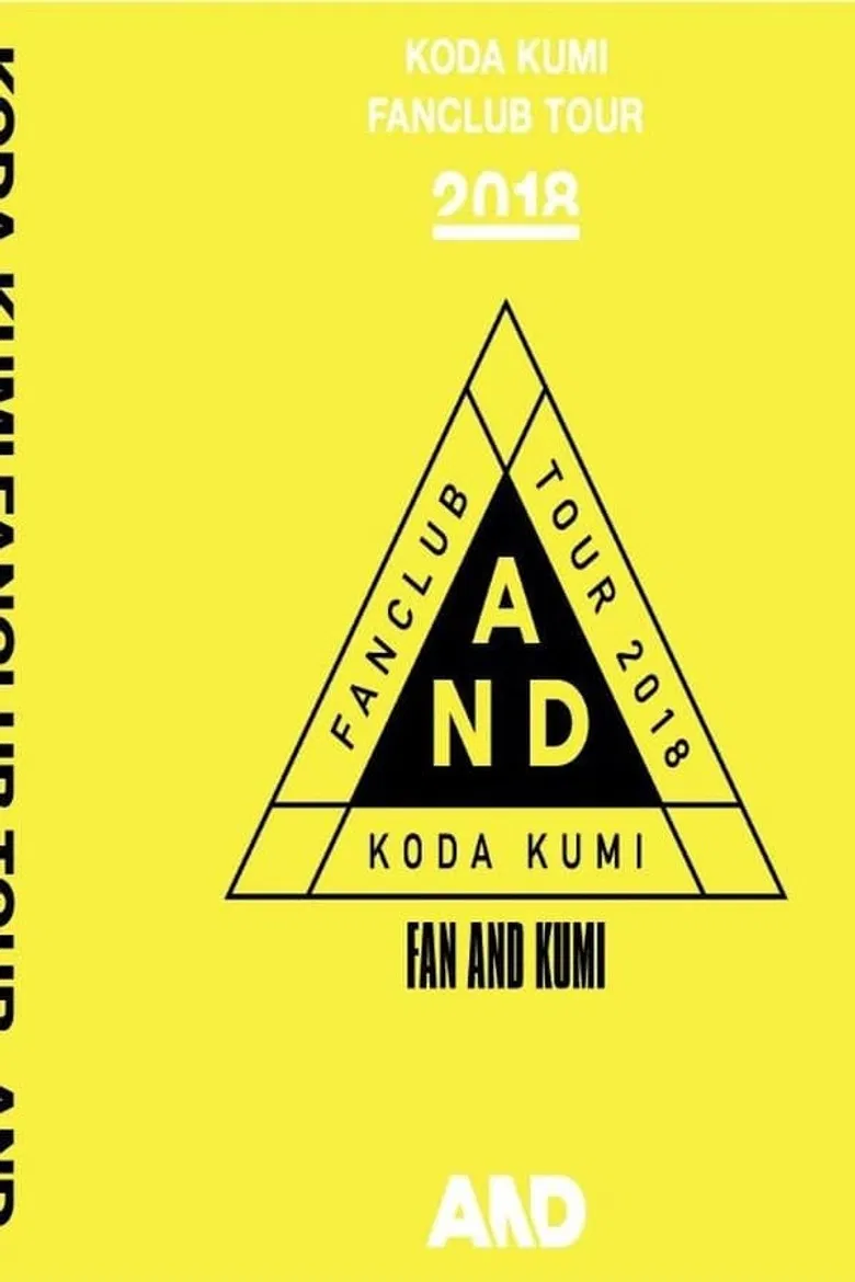 Koda Kumi Fanclub Tour ~AND~ at DRUM LOGOS poster background