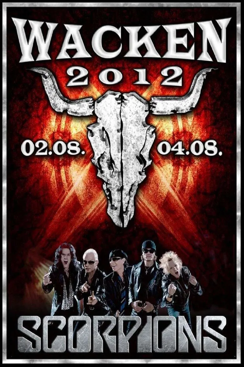 Scorpions: Live At Wacken Open Air 2012 poster background