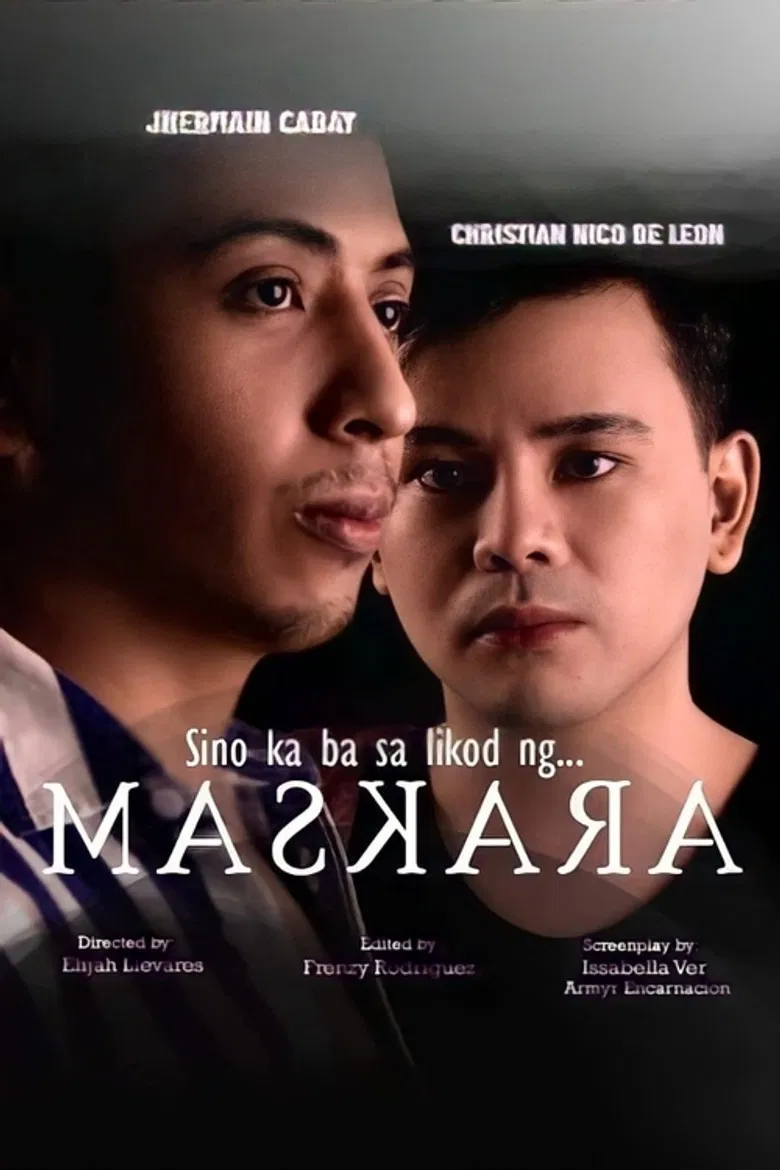Maskara poster background
