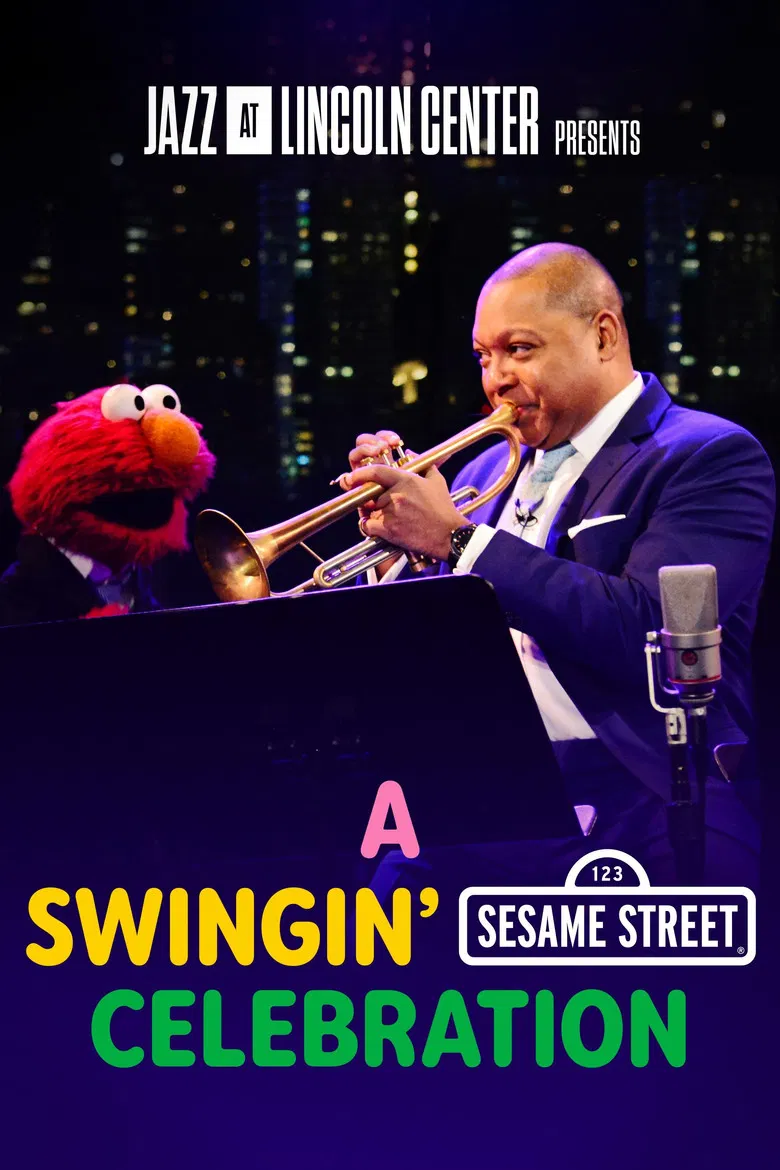 A Swingin' Sesame Street Celebration poster background